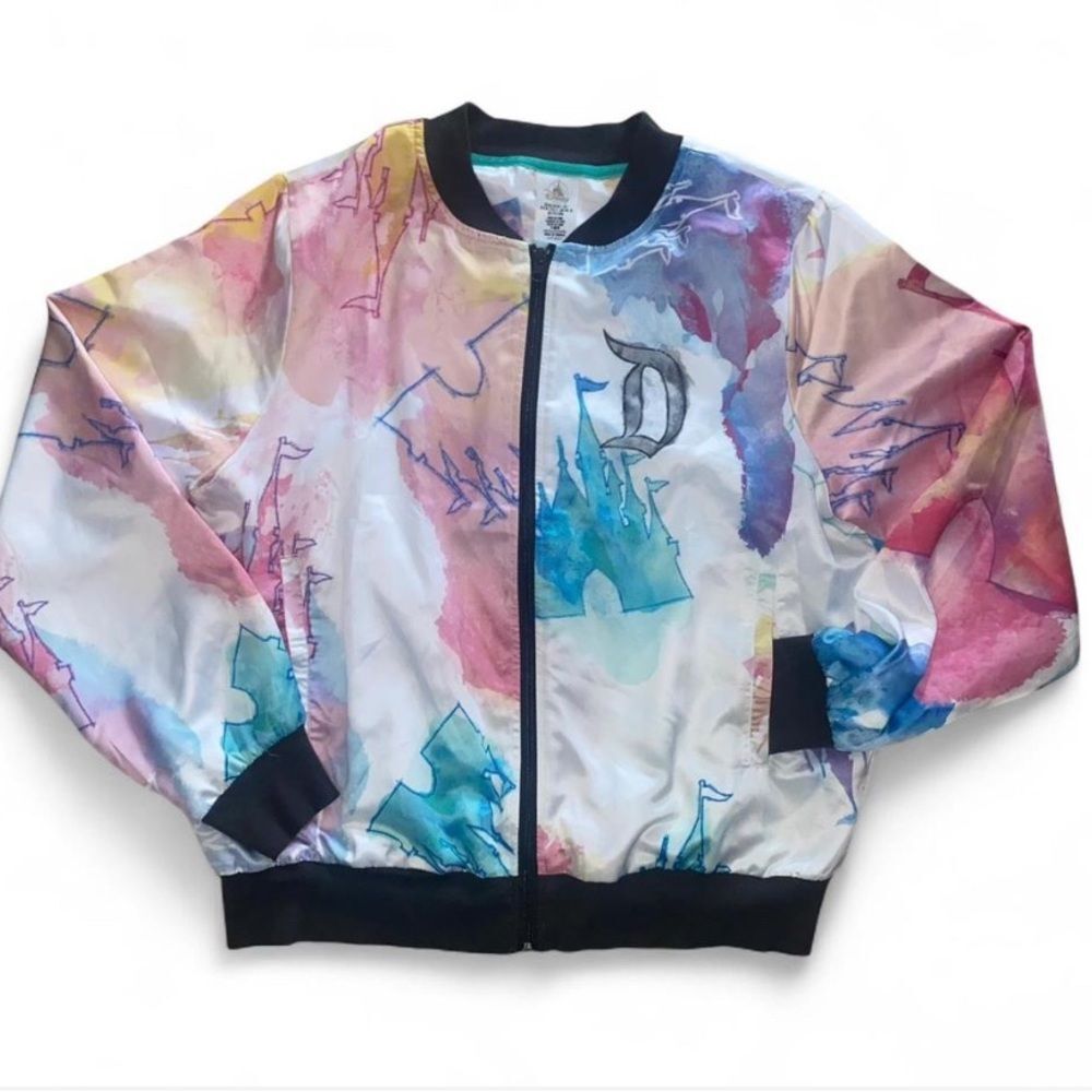 Disney Artistic Multicolor Bomber Jacket